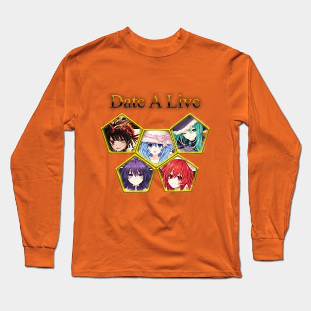 Date a live Long Sleeve T-Shirt by DavionX